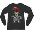 Teacher Gnome Xmas Family Matching Plaid Christmas Gnomes Unisex Long Sleeve T-Shirt, trending gift Teacher Gnome Xmas Family Matching Plaid Christmas Gnomes Unisex Long Sleeve T-Shirt, trending gift