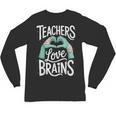 Teacher Halloween Shirt Women Men Teachers Love Brains Unisex Long Sleeve T-Shirt, trending gift Teacher Halloween Shirt Women Men Teachers Love Brains Unisex Long Sleeve T-Shirt, trending gift