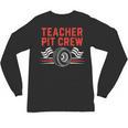 Teacher Pit Crew Race Car Driver Costume Men Women Kids Unisex Long Sleeve T-Shirt, trending gift