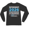 Teacher Retirement Class Of 2026 Loading Retired Unisex Long Sleeve T-Shirt, trending gift Teacher Retirement Class Of 2026 Loading Retired Unisex Long Sleeve T-Shirt, trending gift