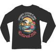 Teacher Retirement Shirts 2026 Goodbye Lesson Hello Freedom Unisex Long Sleeve T-Shirt, trending gift