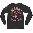 Teacher Who Runs Half Marathon Runner Running Lover Graphic Unisex Long Sleeve T-Shirt, trending gift Teacher Who Runs Half Marathon Runner Running Lover Graphic Unisex Long Sleeve T-Shirt, trending gift