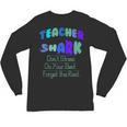 Teacher Shark Don't Stress Do Your Best Forget The Rest Unisex Long Sleeve T-Shirt, trending gift