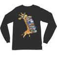 Teacher Shirt Giraffe Holding Books Bookworm Librarian Unisex Long Sleeve T-Shirt, trending gift Teacher Shirt Giraffe Holding Books Bookworm Librarian Unisex Long Sleeve T-Shirt, trending gift