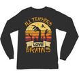 Teacher Shirt All Teachers Love Brains Halloween Men Women Unisex Long Sleeve T-Shirt, trending gift