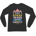 Teacher Tiny Human Tamer This My Circus These Are My Monkeys Unisex Long Sleeve T-Shirt, trending gift Teacher Tiny Human Tamer This My Circus These Are My Monkeys Unisex Long Sleeve T-Shirt, trending gift
