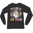 Teaching My Boos Ghost Teacher Cute Groovy Halloween Teacher Unisex Long Sleeve T-Shirt, trending gift Teaching My Boos Ghost Teacher Cute Groovy Halloween Teacher Unisex Long Sleeve T-Shirt, trending gift