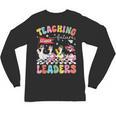 Teaching Future Leaders Groovy Teacher Back To School Unisex Long Sleeve T-Shirt, trending gift