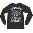 Teaching Music Is My Superpower Music Teacher For Men Women Kids Unisex Long Sleeve T-Shirt, trending gift