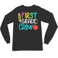 Team 1st Grade Crew Back To School 1st Grade Teacher Kids Unisex Long Sleeve T-Shirt, trending gift Team 1st Grade Crew Back To School 1st Grade Teacher Kids Unisex Long Sleeve T-Shirt, trending gift