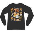 Team TK Crew Preppy Coquette Bow Pumpkin Fall TK Teacher Unisex Long Sleeve T-Shirt, trending gift Team TK Crew Preppy Coquette Bow Pumpkin Fall TK Teacher Unisex Long Sleeve T-Shirt, trending gift