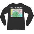 Tell Me About It Speech Language Pathology AAC Sped Teacher Unisex Long Sleeve T-Shirt, trending gift Tell Me About It Speech Language Pathology AAC Sped Teacher Unisex Long Sleeve T-Shirt, trending gift