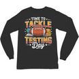 Test Day State Football Tackle Testing Day Sports Teacher Unisex Long Sleeve T-Shirt, trending gift