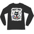 Test Day Stressed Cat Teacher Student Kids Testing Day Unisex Long Sleeve T-Shirt, trending gift Test Day Stressed Cat Teacher Student Kids Testing Day Unisex Long Sleeve T-Shirt, trending gift