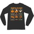 Thankful Syllables Thanksgiving Phonics Reading Teacher Fall Unisex Long Sleeve T-Shirt, trending gift