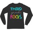 Third Grade Rocks Shirt Team 3rd Grade Teacher Unisex Long Sleeve T-Shirt, trending gift