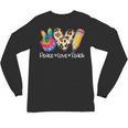 Tie Dye Hippie Peace Love Teach Teacher Appreciation Unisex Long Sleeve T-Shirt, trending gift Tie Dye Hippie Peace Love Teach Teacher Appreciation Unisex Long Sleeve T-Shirt, trending gift