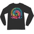 Tie Dye Prek Teacher Rainbow Preschool Back To School Girl Unisex Long Sleeve T-Shirt, trending gift Tie Dye Prek Teacher Rainbow Preschool Back To School Girl Unisex Long Sleeve T-Shirt, trending gift
