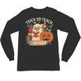 Trick Or Teach Retro Halloween Teacher Women Men Costume Unisex Long Sleeve T-Shirt, trending gift
