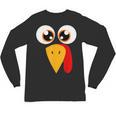 Turkey Face Halloween Costume Thanksgiving Teacher Nurse Unisex Long Sleeve T-Shirt, trending gift Turkey Face Halloween Costume Thanksgiving Teacher Nurse Unisex Long Sleeve T-Shirt, trending gift