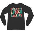 Verry Merry Speech Language Pathologist Teacher Christmas Unisex Long Sleeve T-Shirt, trending gift