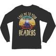 Vintage Take Me To Your Readers English Teacher Alien Space Men Women Unisex Long Sleeve T-Shirt, trending gift