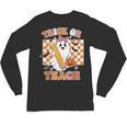 Vintage Teacher Shirt Women Trick Or Teach Halloween Unisex Long Sleeve T-Shirt, trending gift Vintage Teacher Shirt Women Trick Or Teach Halloween Unisex Long Sleeve T-Shirt, trending gift