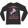 I Want A Hippopotenuse For Christmath Math Teacher Christmas Unisex Long Sleeve T-Shirt, trending gift