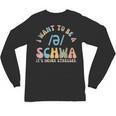 I Want To Be a SCHWA It's Never Stressed Reading Teacher Unisex Long Sleeve T-Shirt, trending gift I Want To Be a SCHWA It's Never Stressed Reading Teacher Unisex Long Sleeve T-Shirt, trending gift