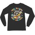 Weird Teachers Build Character Raccoon Colourful Floral Unisex Long Sleeve T-Shirt, trending gift Weird Teachers Build Character Raccoon Colourful Floral Unisex Long Sleeve T-Shirt, trending gift