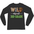 Wild About 3rd Grade Teacher Student Third Grade Zoo Safari Men Women Girls Kids Unisex Long Sleeve T-Shirt, trending gift Wild About 3rd Grade Teacher Student Third Grade Zoo Safari Men Women Girls Kids Unisex Long Sleeve T-Shirt, trending gift