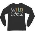 Wild About 4th Grade First Day Of School Teacher Student Unisex Long Sleeve T-Shirt, trending gift Wild About 4th Grade First Day Of School Teacher Student Unisex Long Sleeve T-Shirt, trending gift