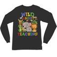 Wild About Teaching Safari Jungle School Teacher Unisex Long Sleeve T-Shirt, trending gift Wild About Teaching Safari Jungle School Teacher Unisex Long Sleeve T-Shirt, trending gift
