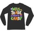 Will Trade Students For Candy Teacher Cute Halloween Costume Unisex Long Sleeve T-Shirt, trending gift Will Trade Students For Candy Teacher Cute Halloween Costume Unisex Long Sleeve T-Shirt, trending gift