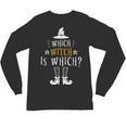 Which Witch Is Which Halloween Grammar Teacher Costume Unisex Long Sleeve T-Shirt, trending gift Which Witch Is Which Halloween Grammar Teacher Costume Unisex Long Sleeve T-Shirt, trending gift