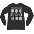 Women Science Teacher Moon Phases Scientist Back To School Unisex Long Sleeve T-Shirt, trending gift