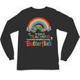 The Wonder Of Teaching Is Watching Caterpillars Teacher Unisex Long Sleeve T-Shirt, trending gift