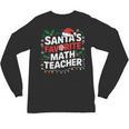 Xmas Lighting Santa's Favorite Math Teacher Christmas Unisex Long Sleeve T-Shirt, trending gift Xmas Lighting Santa's Favorite Math Teacher Christmas Unisex Long Sleeve T-Shirt, trending gift
