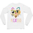 Abstract Cat Art Picatsso Shirt For Art Teachers Unisex Long Sleeve T-Shirt, trending gift Abstract Cat Art Picatsso Shirt For Art Teachers Unisex Long Sleeve T-Shirt, trending gift