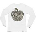 Apple Camoflauge Clothing Camo Student Teacher Cute School Unisex Long Sleeve T-Shirt, trending gift