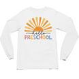 Back To School Hello Preschool For Kids Teacher Women Unisex Long Sleeve T-Shirt, trending gift Back To School Hello Preschool For Kids Teacher Women Unisex Long Sleeve T-Shirt, trending gift