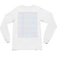 Colleged Ruled Paper Lined Writer Student Professor Teacher Unisex Long Sleeve T-Shirt, trending gift Colleged Ruled Paper Lined Writer Student Professor Teacher Unisex Long Sleeve T-Shirt, trending gift