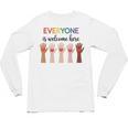 Everyone Is Welcome Here Idaho Teacher Unisex Long Sleeve T-Shirt, trending gift