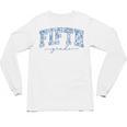 Fifth Grade Toile De Jouy Back To School Teachers Kids Unisex Long Sleeve T-Shirt, trending gift Fifth Grade Toile De Jouy Back To School Teachers Kids Unisex Long Sleeve T-Shirt, trending gift