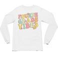 Fourth Grade Vibes Hello Team 4th Grade Teacher Kids Retro Unisex Long Sleeve T-Shirt, trending gift