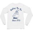 Fun 4th Of July Spilling The Tea Since 1773 History Teacher Unisex Long Sleeve T-Shirt, trending gift