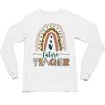 Future Teacher Boho Rainbow Leopard New Grad Student Unisex Long Sleeve T-Shirt, trending gift Future Teacher Boho Rainbow Leopard New Grad Student Unisex Long Sleeve T-Shirt, trending gift