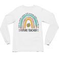 Future Teacher Cute Rainbow Leopard Teacher Outfit For Men Women Girls Kids Unisex Long Sleeve T-Shirt, trending gift Future Teacher Cute Rainbow Leopard Teacher Outfit For Men Women Girls Kids Unisex Long Sleeve T-Shirt, trending gift