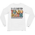 Good Day To Do Math Teacher Vintage Groovy Nerd Women Men Unisex Long Sleeve T-Shirt, trending gift