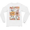 Groovy Pumpkin Spice Makes Teacher Nice Fall Thanksgiving Unisex Long Sleeve T-Shirt, trending gift Groovy Pumpkin Spice Makes Teacher Nice Fall Thanksgiving Unisex Long Sleeve T-Shirt, trending gift